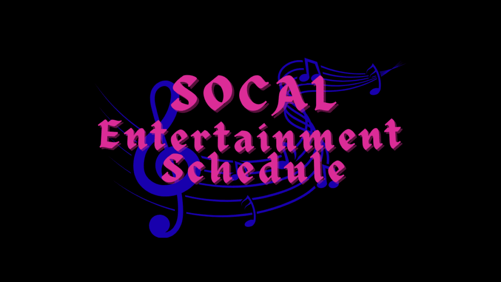 Entertainment and Live Music Schedule